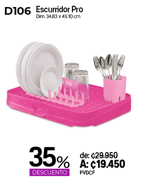 Imagen de Escurridor Pro Rosa (D106)