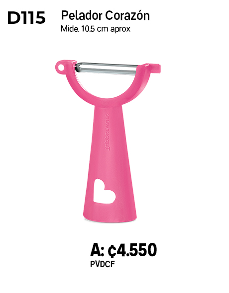 Imagen de Pelador Corazón Rosa (D115)