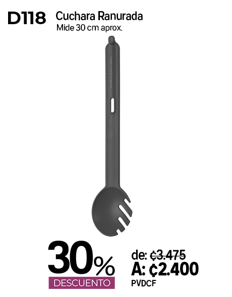 Imagen de Cuchara Ranurada (D118)