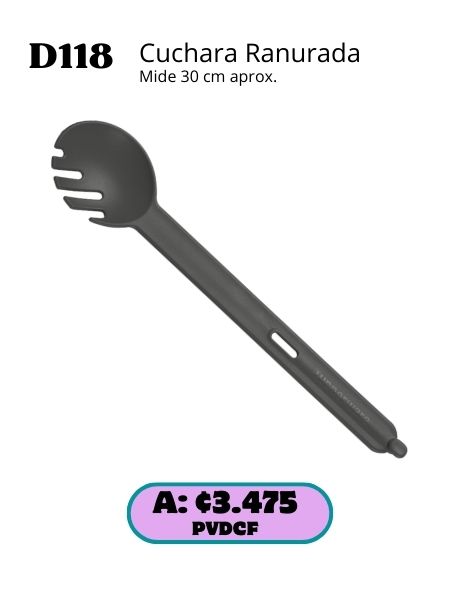 Imagen de Cuchara Ranurada (D118) 