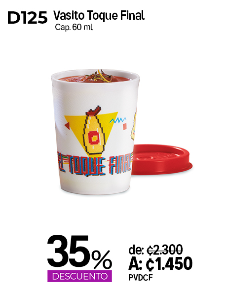 Imagen de Vasito Toque Final (D125)