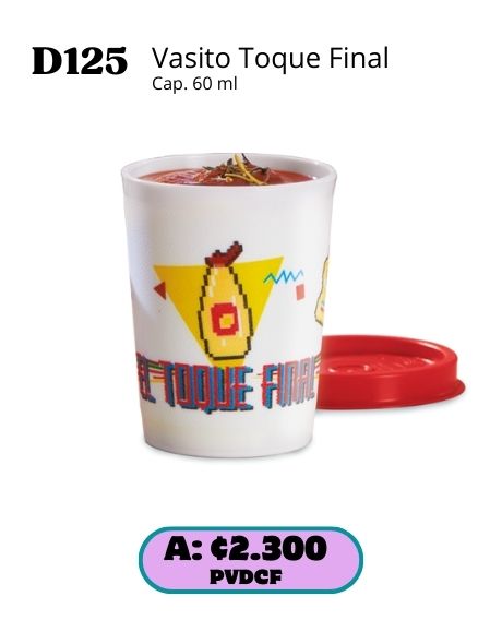 Imagen de Vasito Toque Final (D125) 