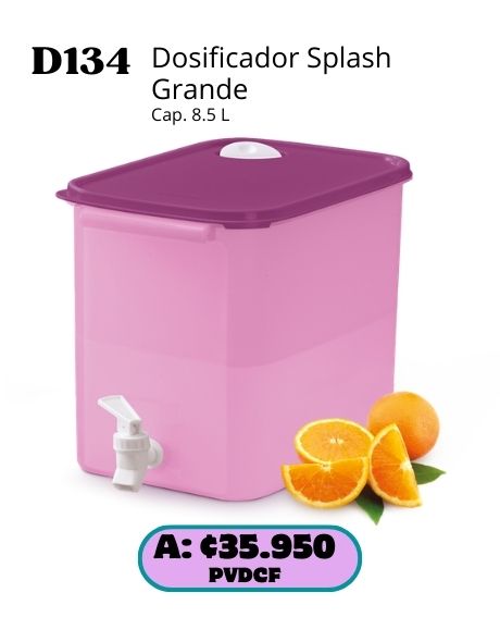 Imagen de Dosificador Splash Grande 8.5 L (D134) 
