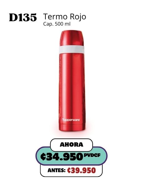 Imagen de Termo Rojo (D135) 