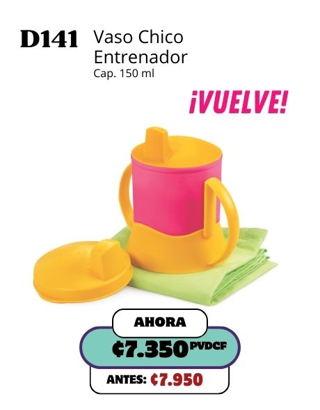 Imagen de Vaso Entrenador Chico Rosa (D141) 