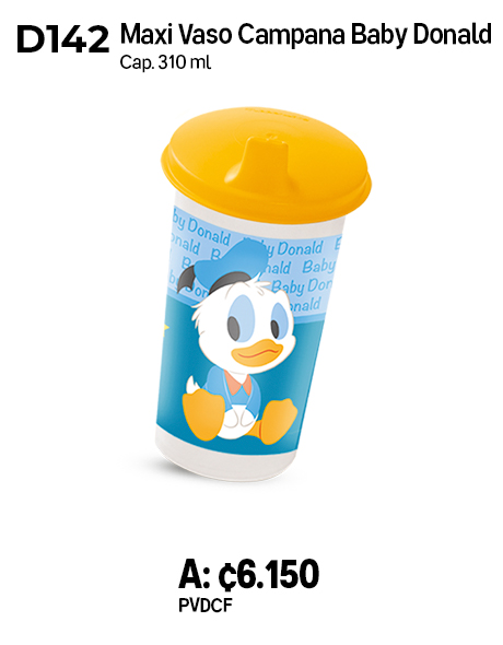 Imagen de Maxi Vaso Campana Baby Donald (D142)