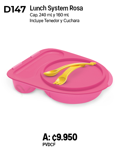 Imagen de Lunch System Rosa (D147)