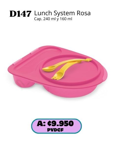 Imagen de Lunch System Rosa (D147) 
