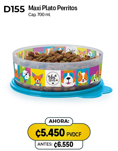 Imagen de Maxi Plato Perritos (D155) 