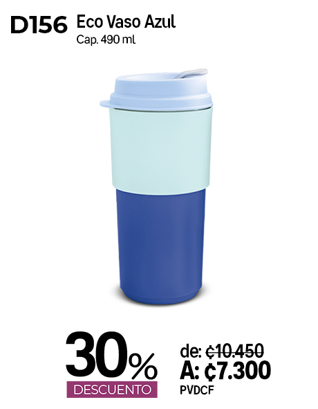 Imagen de Eco Vaso Azul (D156)