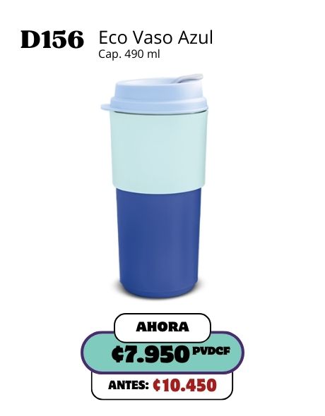Imagen de Eco Vaso Azul (D156) 