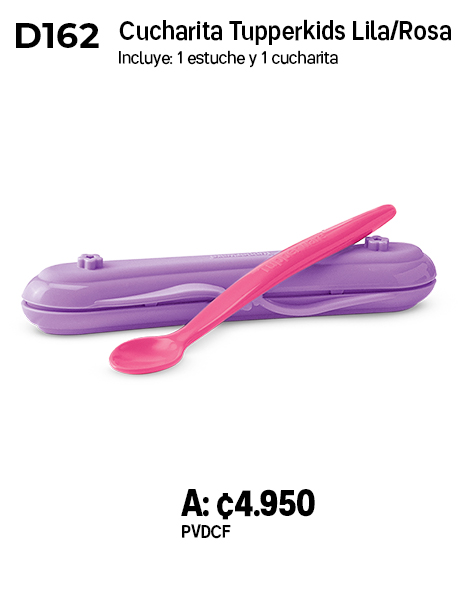 Imagen de Cucharita Tupperkids Lila-Rosa (D162)