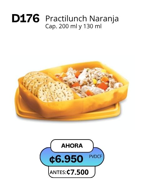 Imagen de Practilunch Naranja (D176) 
