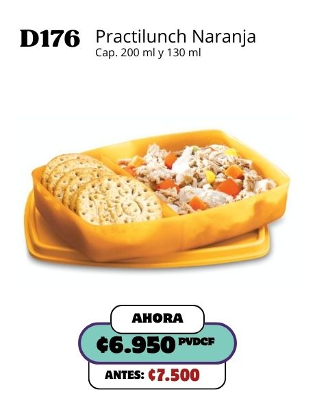 Imagen de Practilunch Naranja (D176) 