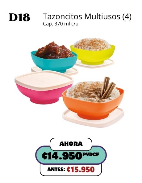 Imagen de Tazoncitos Multiusos (4) (D18) 