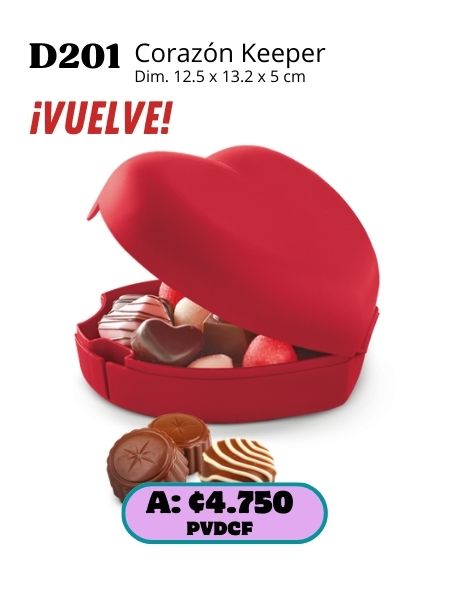 Imagen de Corazón Keeper Rojo (D201) 