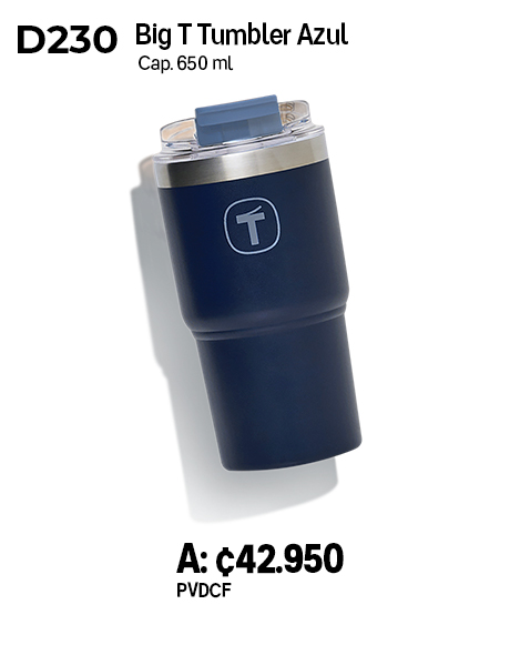 Imagen de Big T Tumbler Azul 630 ml (D230)