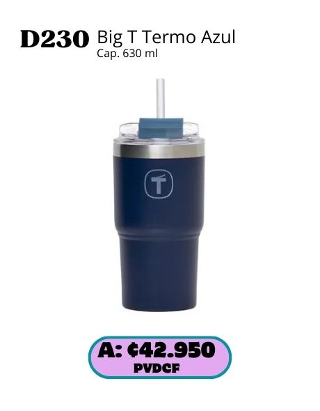Imagen de Big T Tumbler Azul 630 ml (D230) 