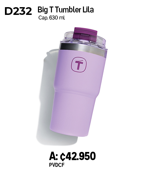 Imagen de Big T Tumbler Lila 630 ml (D232)