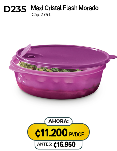 Imagen de Maxi Cristal Flash Morado (D235)