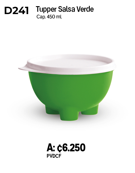 Imagen de Tupper Salsa Verde 450 ml (D241)