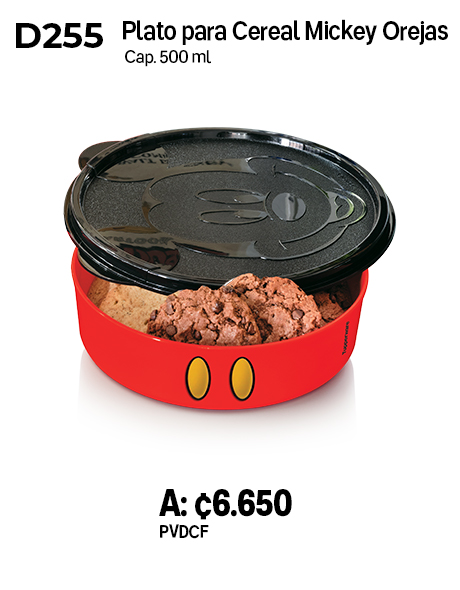 Imagen de Plato para Cereal Mickey Orejas (D255)