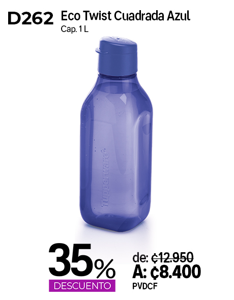 Imagen de Eco Twist Cuadrada 1 L (D262)