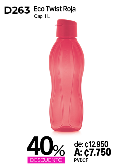 Imagen de Eco Twist Roja 1 L (D263)