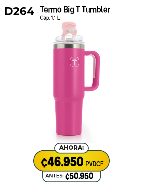Imagen de Big T Termo Rosa 1.1 L (D264) 