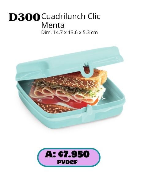 Imagen de Cuadrilunch Click Menta (D300) 