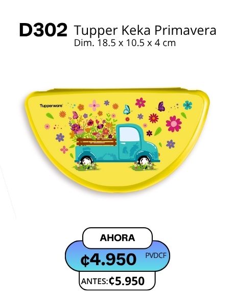 Imagen de Tupper Keka Primavera (D302) 
