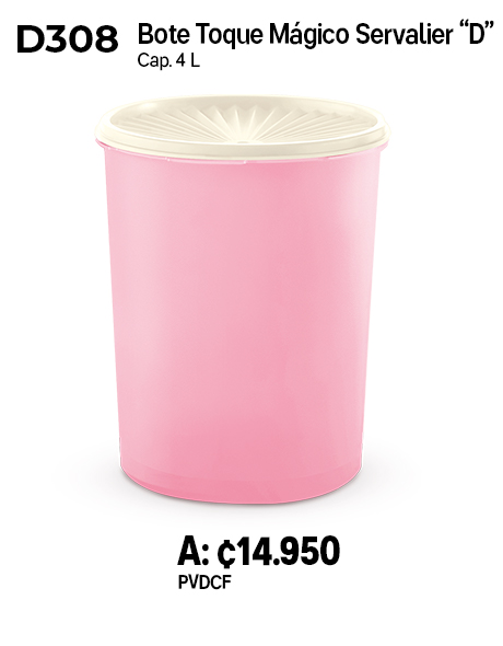 Imagen de Bote Toque Mágico Servalier D (D308)
