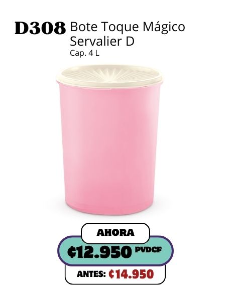 Imagen de Bote Toque Mágico Servalier D (D308) 