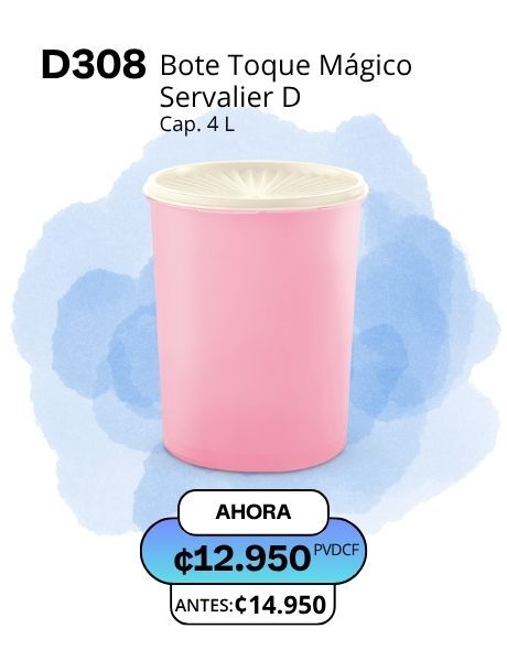 Imagen de Bote Toque Mágico Servalier D (D308) 