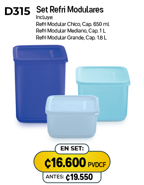 Imagen de Set Refri Modulares Azules (D315) 