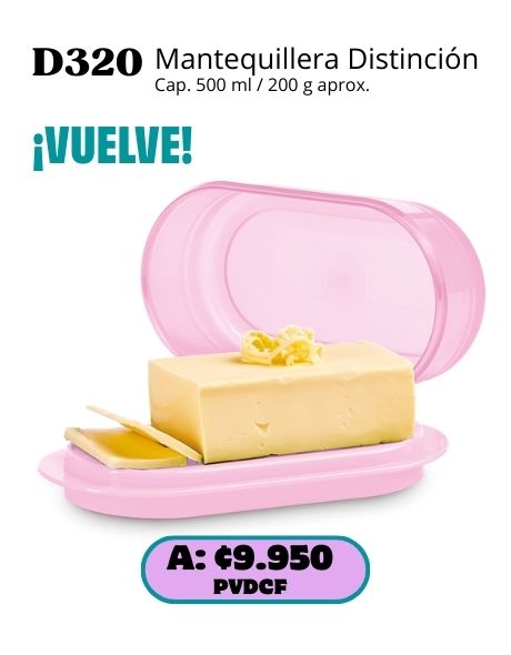Imagen de Mantequillera Distinción (D320) 