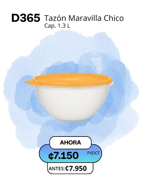 Imagen de Tazón Maravilla Chico sello Naraja (D365) 