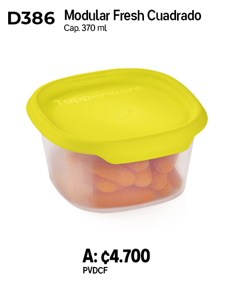 Imagen de Modular Fresh Cuadrado Margarita 370 ml (D386)