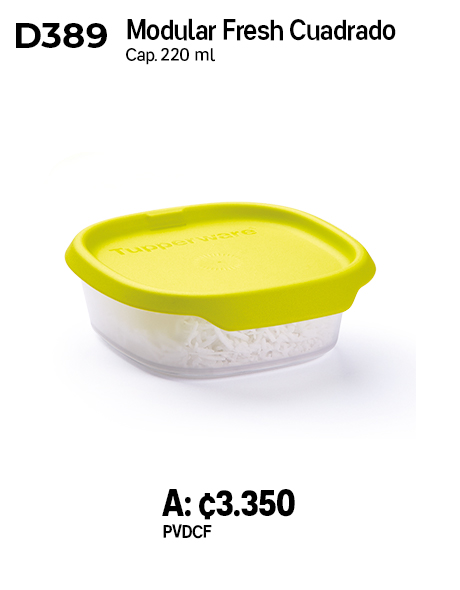 Imagen de Modular Fresh Cuadrado Margarita 220 ml (D389)