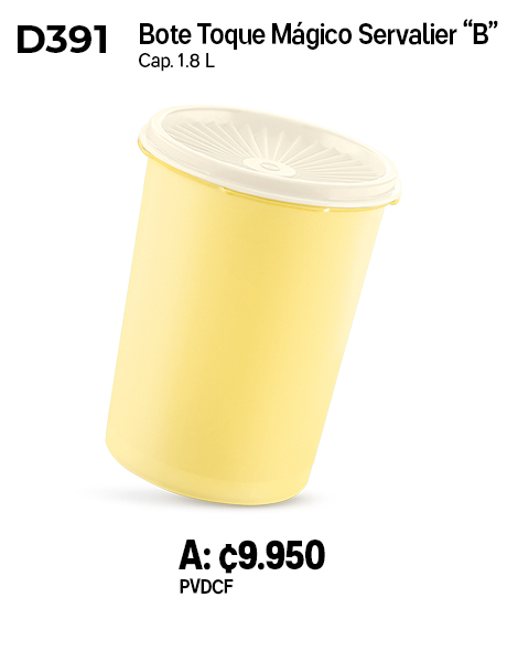 Imagen de Bote Toque Mágico Servalier B (D391)