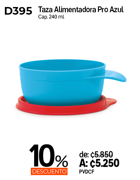 Imagen de Taza Alimentadora Pro Azul (D395)