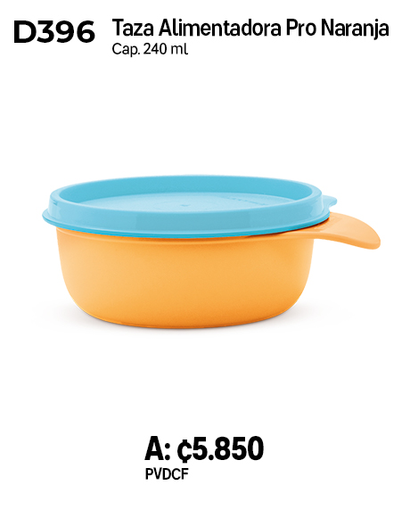 Imagen de Taza Alimentadora Pro Naranja (D396) 