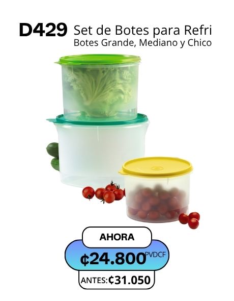 Imagen de Set de Botes para Refri (D429) 