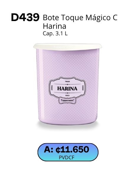 Imagen de Bote Toque Mágico C Harina (D439) 