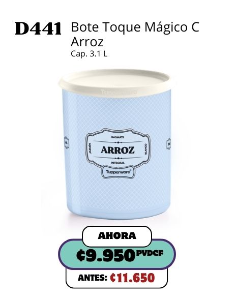 Imagen de Bote Toque Mágico C Arroz (D441) 