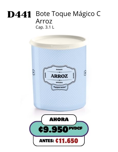 Imagen de Bote Toque Mágico C Arroz (D441) 