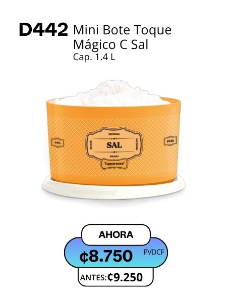 Imagen de Mini Bote Toque Mágico C Sal (D442) 