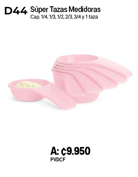 Imagen de Súper Tazas Medidoras (D44)