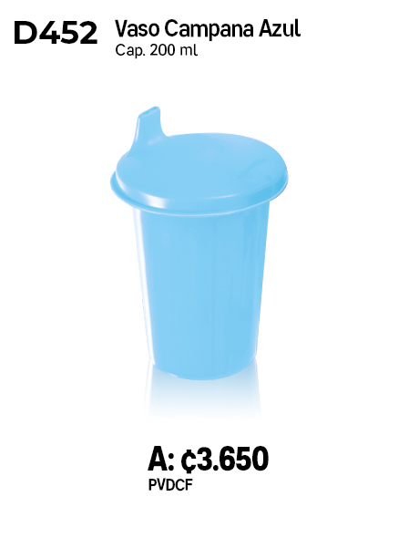 Imagen de Vaso Campana Azul (D452) 