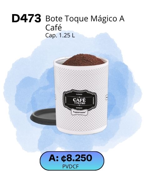 Imagen de Bote Toque Mágico A Café (D473) 